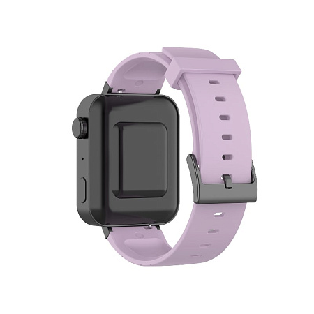 Силиконовый ремешок для Xiaomi Mi Watch (18 мм), сиреневый