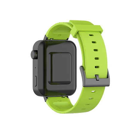 Силиконовый ремешок для Xiaomi Mi Watch (18 мм), зеленый лайм