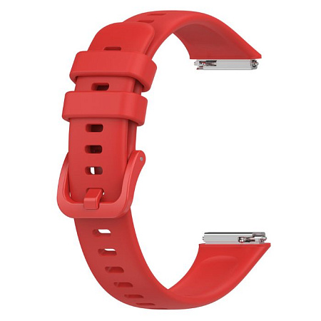 Ремешок для Huawei Band 7, силиконовый (красный)