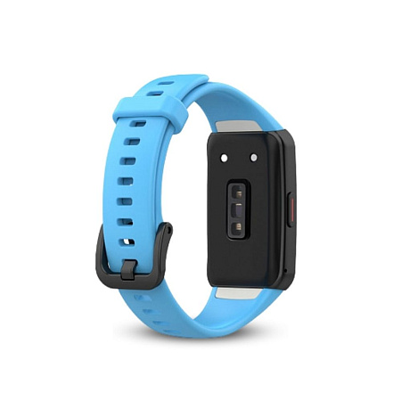 Силиконовый ремешок для Honor Band 7 (голубой)