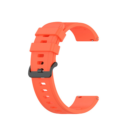 Ремешок PADDA Geometric для Xiaomi Mi Watch S1, силиконовый (ширина 22 мм.), красный