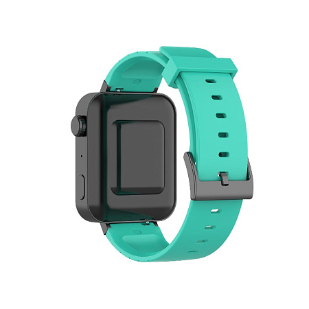 Силиконовый ремешок для Xiaomi Mi Watch (18 мм), бирюзовый