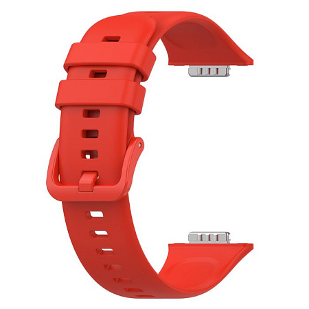 Силиконовый ремешок PADDA для Huawei Watch Fit 2 (красный)