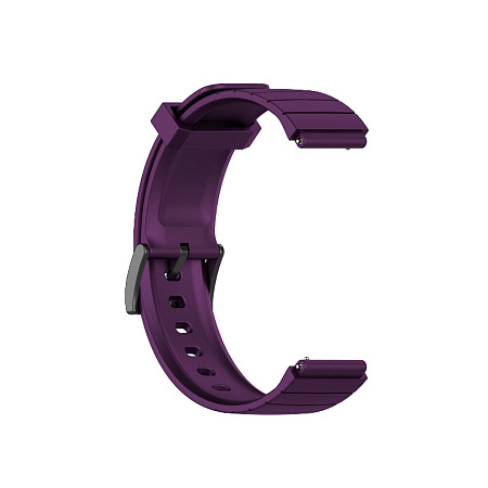 Силиконовый ремешок для Xiaomi Mi Watch (18 мм), фиолетовый