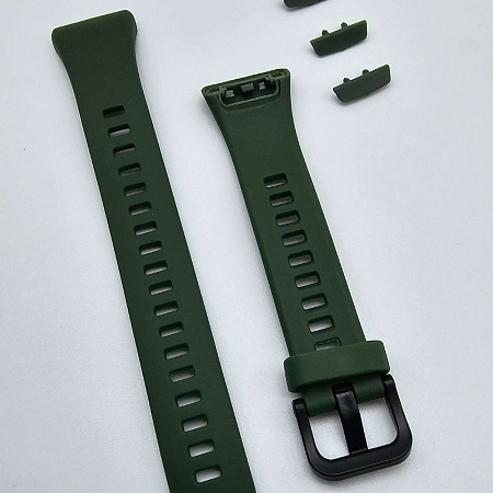 Силиконовый ремешок для Honor Band 7 (хаки)