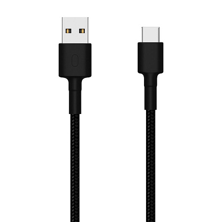 Кабель Xiaomi Mi Braided USB Type-C Cable 100см SJX10ZM (SJV4109GL), черный