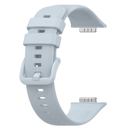 Силиконовый ремешок PADDA для Huawei Watch Fit 2 (светло-серый)