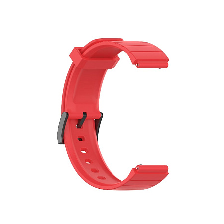 Силиконовый ремешок для Xiaomi Mi Watch (18 мм), красный