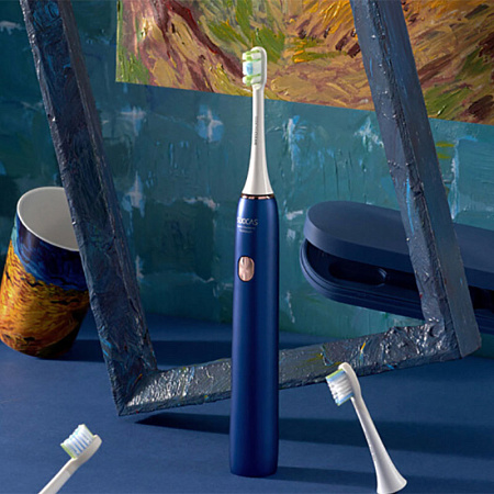Электрическая зубная щетка SOOCAS Sonic Electric Toothbrush X3U Van Gogh (синяя)