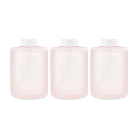 Сменный блок для дозатора Xiaomi Mijia Automatic Foam Soap Dispenser Pink (набор из 3 шт.)