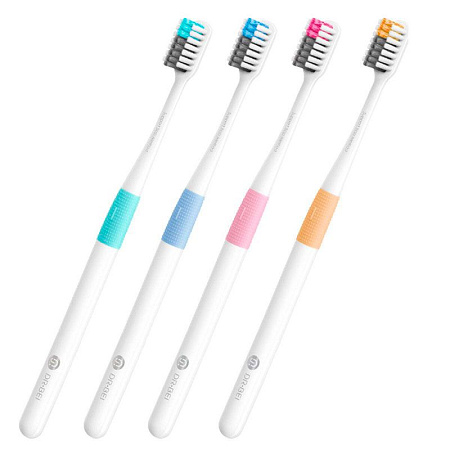 Зубная щетка Xiaomi Doctor B Colors (набор 4 шт.)