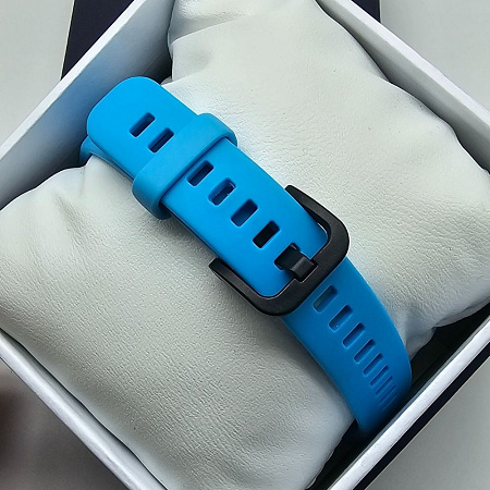 Силиконовый ремешок для Honor Band 7 (голубой)
