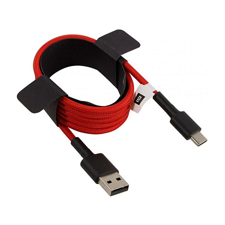 Кабель Xiaomi Mi Braided USB Type-C Cable 100см SJX10ZM (SJV4110GL), красный